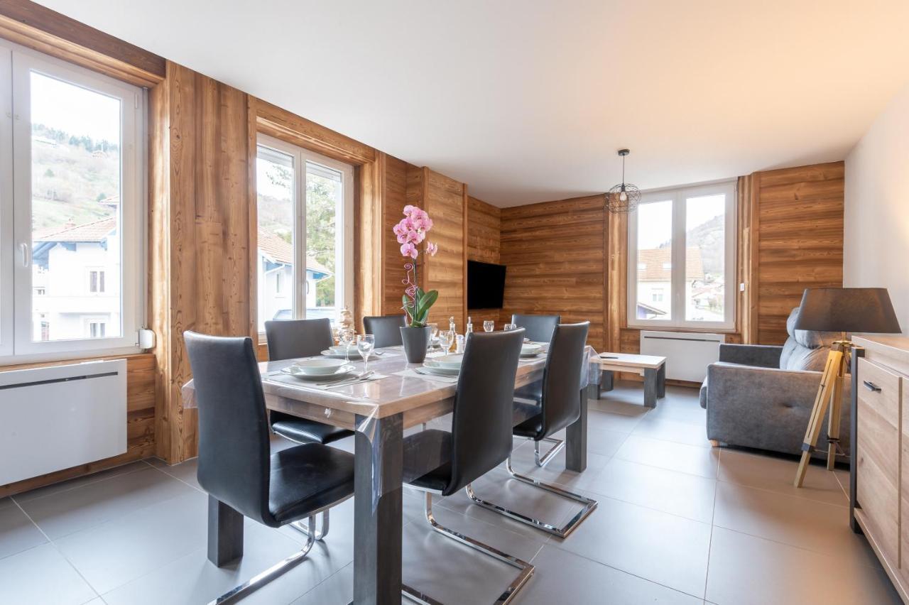 Ourea - Duplex Avec Balcon Apartman La Bresse Kültér fotó