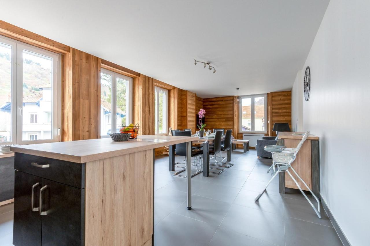 Ourea - Duplex Avec Balcon Apartman La Bresse Kültér fotó